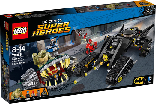 Boxart van Batman: Killer Croc Rioolravage (DC Comics Super Heroes) (76055) (DCSuperheroes), DC Comics Super Heroes