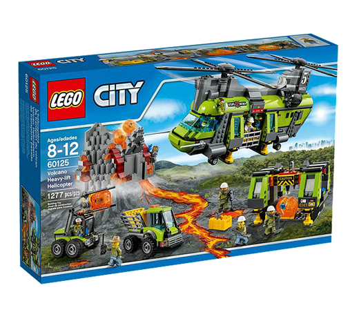 Boxart van Vulkaan Zware Vrachthelikopter (City) (60125) (City), City