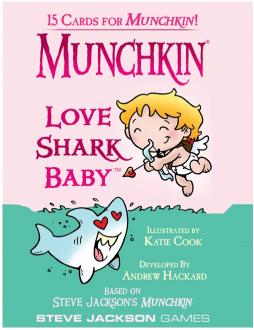 Munchkin Mini Uitbreiding: Love Shark Baby (Bordspellen), Steve Jackson Games