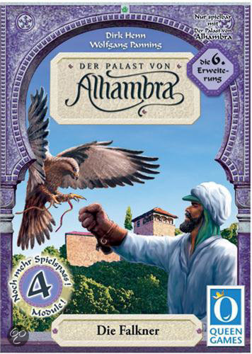 Alhambra Uitbreiding 6: De Valkeniers (Bordspellen), Queen Games
