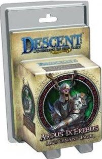 Descent 2nd Edition Lieutenant Pack: Ardus Ix-Erebus (Bordspellen), Fantasy Flight Games