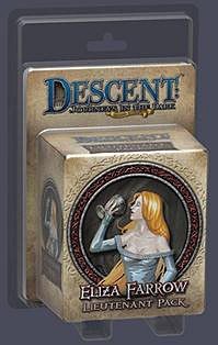 Descent 2nd Edition Lieutenant Pack: Eliza Farrow (Bordspellen), Fantasy Flight Games