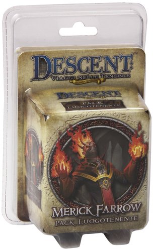 Descent 2nd Edition Lieutenant Pack: Merick Farrow (Bordspellen), Fantasy Flight Games