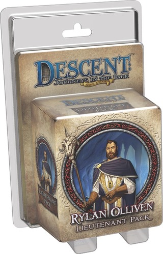 Descent 2nd Edition Lieutenant Pack: Rylan Olliven (Bordspellen), Fantasy Flight Games