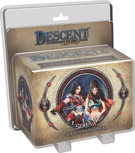 Descent 2nd Edition Lieutenant Pack: Serena (Bordspellen), Fantasy Flight Games