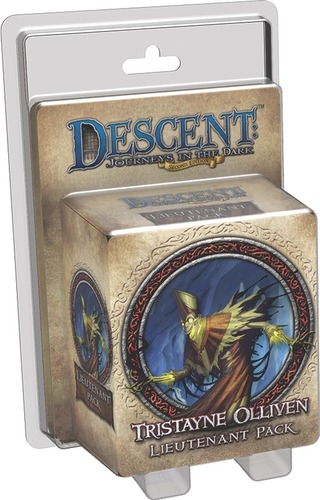Descent 2nd Edition Lieutenant Pack: Tristayne Olliven (Bordspellen), Fantasy Flight Games
