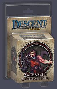 Descent 2nd Edition Lieutenant Pack: Zachareth (Bordspellen), Fantasy Flight Games