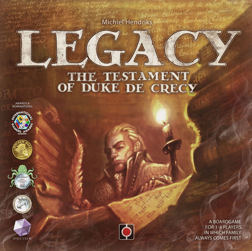 Legacy The Testament Of Duke De Crecy (Bordspellen), Portal Games