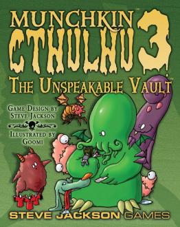 Munchkin Cthulhu 3 Uitbreiding: The Unspeakable Vault (Bordspellen), Steve Jackson Games