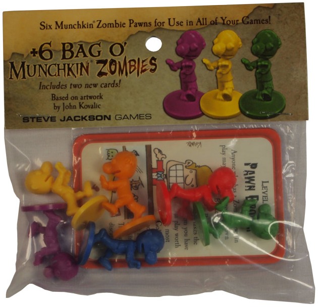 Munchkin Zombies - Bag O' Munchkin Zombies (Bordspellen), Steve Jackson Games