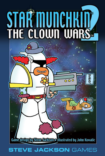 Star Munchkin Uitbreiding: The Clown Wars (Bordspellen), Steve Jackson Games