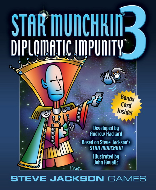 Star Munchkin Uitbreiding 3: Diplomatic Impunity (Bordspellen), Steve Jackson Games