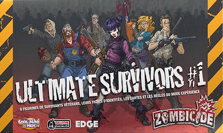 Zombicide Uitbreiding: Ultimate Survivors 1 (Bordspellen), Coolminiornot