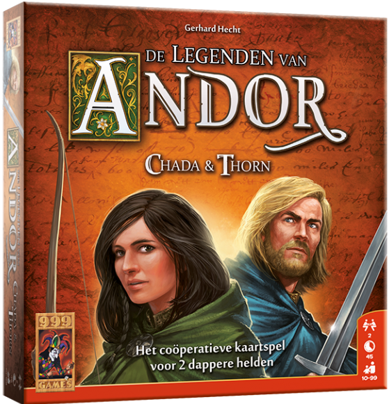 De Legenden van Andor: Chada en Thorn (Bordspellen), 999 Games