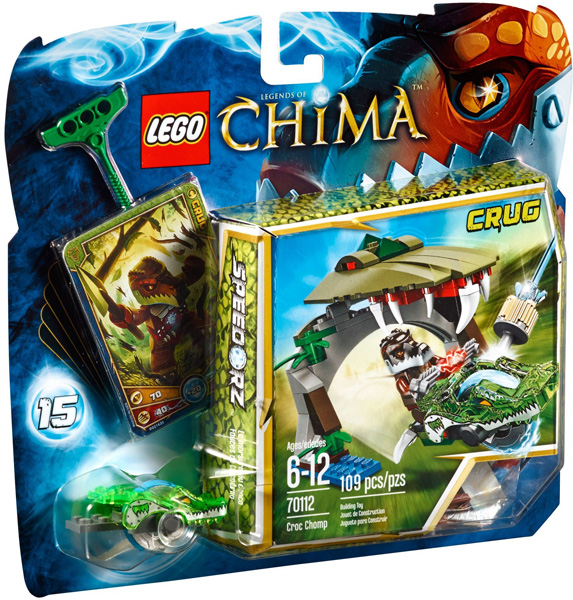 Boxart van Krokodillenkaken (Legends of Chima) (70112) (Chima), Legends of Chima
