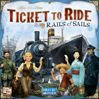 Ticket to Ride: Rails & Sails (NL) (Bordspellen), Days of Wonder