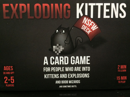 Exploding Kittens: NSFW Edition (ENG) (Bordspellen), Exploding Kittens