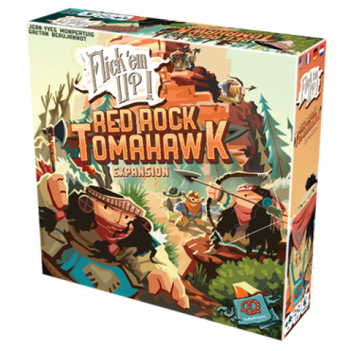 Flick 'em Up Uitbreiding: Red Rock Tomahawk (Bordspellen), Pretzel Games