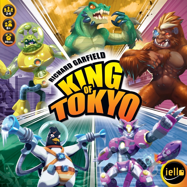 King of Tokyo (2016) (ENG) (Bordspellen), Iello
