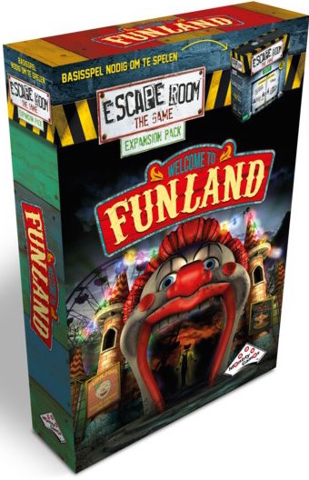 Escape Room Uitbreiding: Funland (Bordspellen), Identity Games