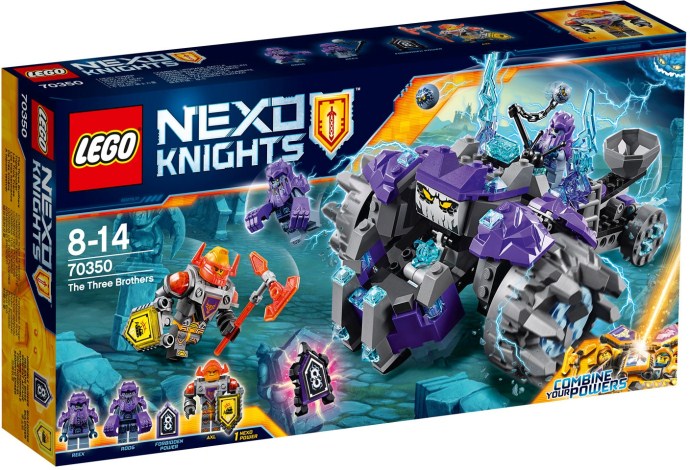 Boxart van De Drie Broers (Nexo Knights) (70350) (NexoKnights), Nexo Knights