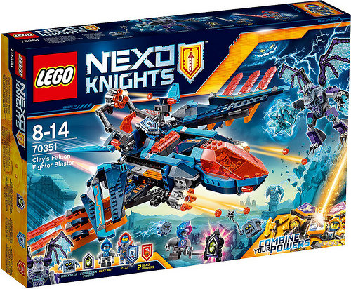 Boxart van Clay's Falcon Gevechtsblaster (Nexo Knights) (70351) (NexoKnights), Nexo Knights