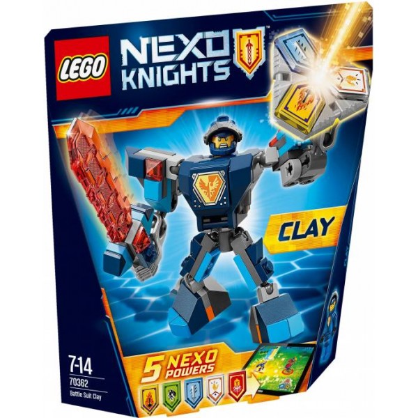 Boxart van Strijdharnas Clay (Nexo Knights) (70362) (NexoKnights), Nexo Knights