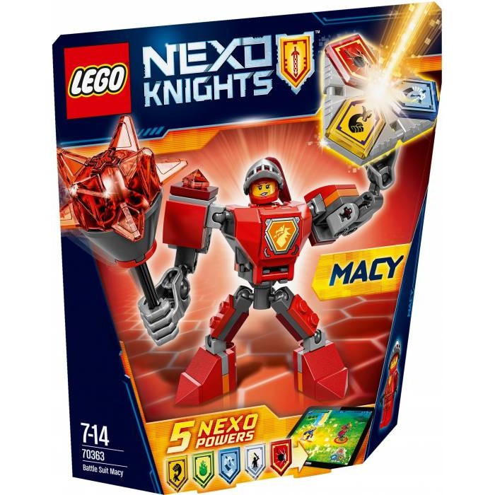 Boxart van Strijdharnas Macy (Nexo Knights) (70363) (NexoKnights), Nexo Knights