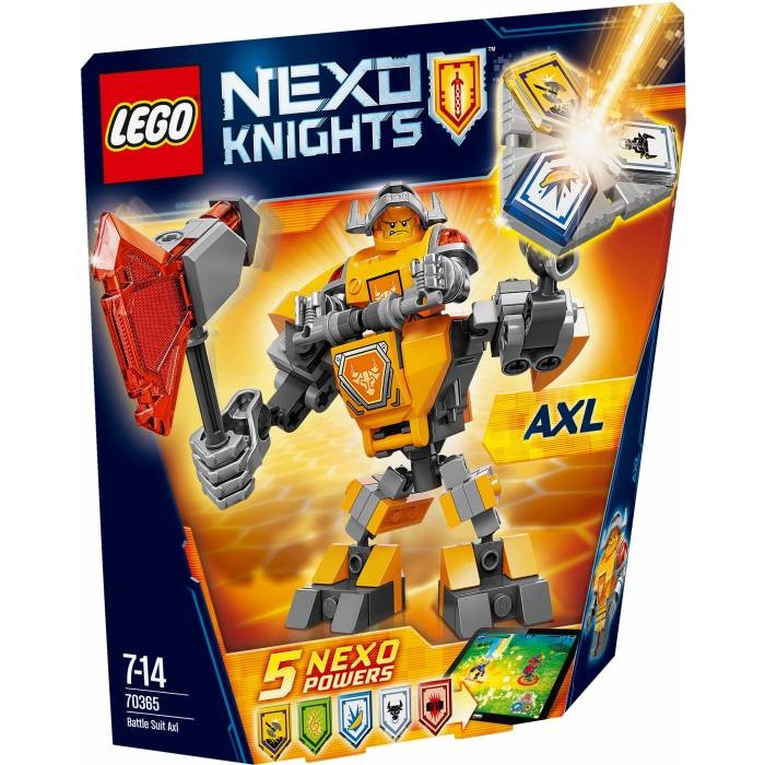 Boxart van Strijdharnas Axl (Nexo Knights) (70365) (NexoKnights), Nexo Knights