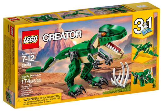Boxart van Machtige Dinosaurussen (Creator) (31058) (Creator), Creator