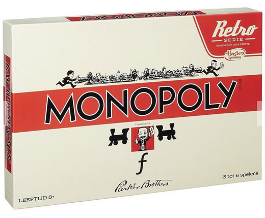 Retro Monopoly (Bordspellen), Hasbro