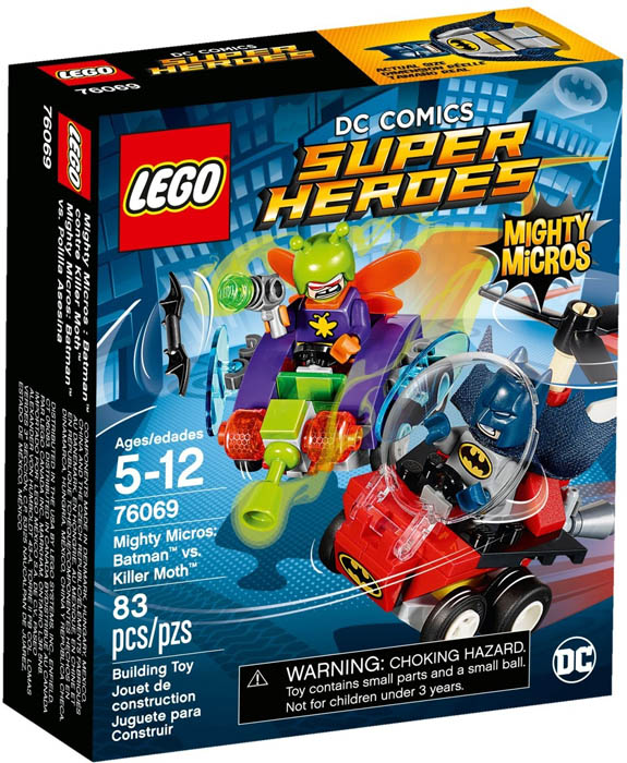 Boxart van Mighty Micros: Batman vs. Killer Moth (DC Comics Super Heroes) (DCSuperheroes), DC Comics Super Heroes