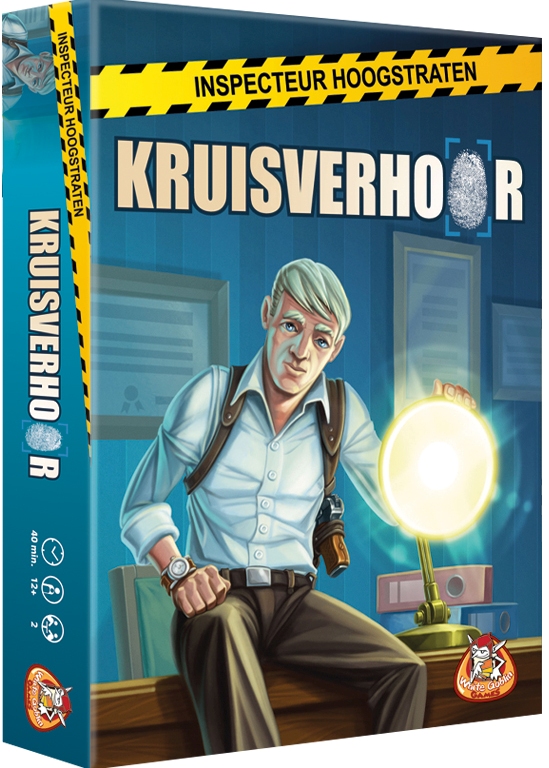 Inspecteur Hoogstraten: Kruisverhoor (Bordspellen), White Goblin Games