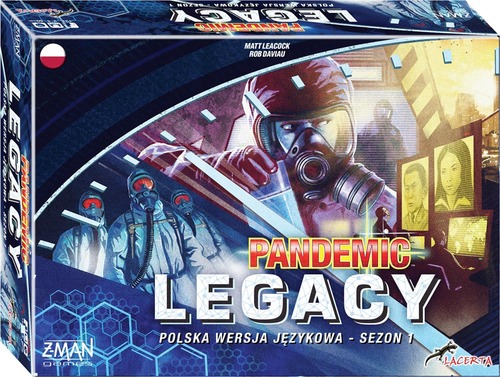 Pandemic Legacy: Season 1 Blue (Bordspellen), Z-man Games