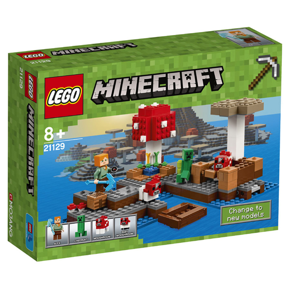 Boxart van Het Paddenstoeleiland (Minecraft) (21129) (Minecraft), Minecraft