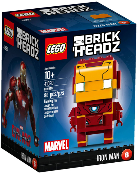 Boxart van Iron Man (BrickHeadz) (41590) (Brickheadz), BrickHeadz