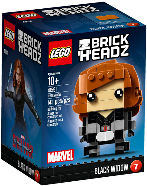 Boxart van Black Widow (BrickHeadz) (41591) (Brickheadz), BrickHeadz