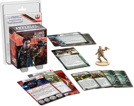 Star Wars Imperial Assault Uitbreiding: Ally Pack Alliance Smuggler (Bordspellen), Fantasy Flight Games