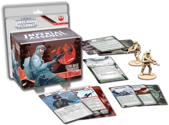 Star Wars Imperial Assault Uitbreiding: Ally Pack Echo Base Troopers (Bordspellen), Fantasy Flight Games