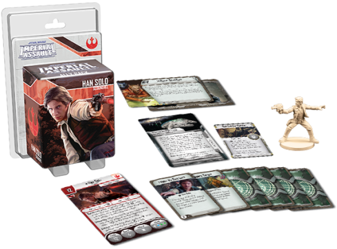 Star Wars Imperial Assault Uitbreiding: Ally Pack Han Solo (Bordspellen), Fantasy Flight Games
