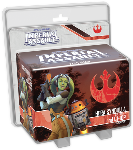 Star Wars Imperial Assault Uitbreiding: Ally Pack Hera Syndulla & C1-10P (Bordspellen), Fantasy Flight Games