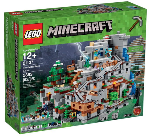 Boxart van De Grot in de Bergen (Minecraft) (21137) (Minecraft), Minecraft