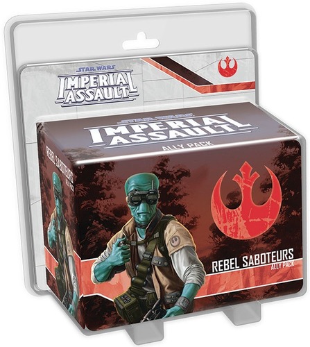 Star Wars Imperial Assault Uitbreiding: Ally Pack Rebel Saboteurs (Bordspellen), Fantasy Flight Games 