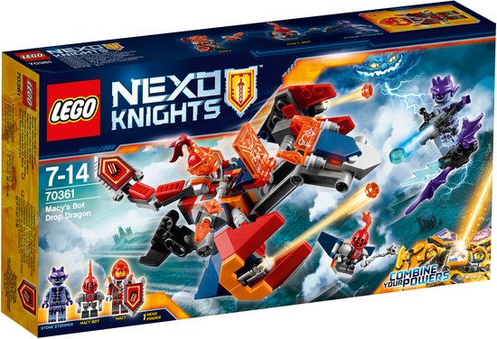 Boxart van Macy's Bot Drop Draak (Nexo Knights) (70361) (NexoKnights), Nexo Knights