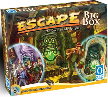 Escape: The Curse Of The Temple Big Box (Bordspellen), Queen Games 
