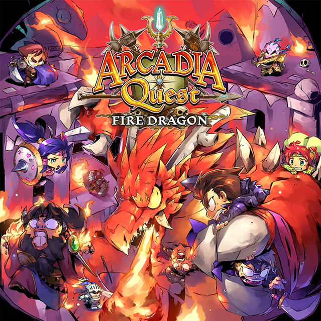 Arcadia Quest Uitbreiding: Fire Dragon (Bordspellen), Cool Mini or Not