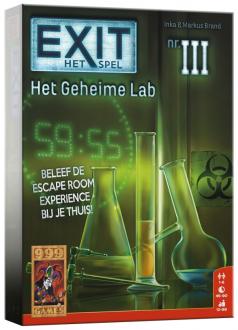 Exit: Het Geheime Lab (Bordspellen), 999 Games