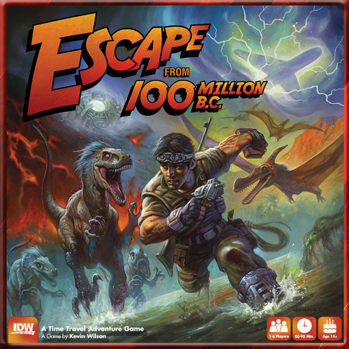 Escape From 100 Million B.C. (Bordspellen), IDW Games