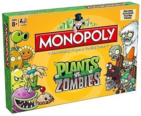 Monopoly: Plants Vs Zombies (Bordspellen), Hasbro