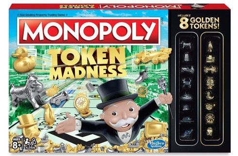 Monopoly: Token Madness (Bordspellen), Hasbro